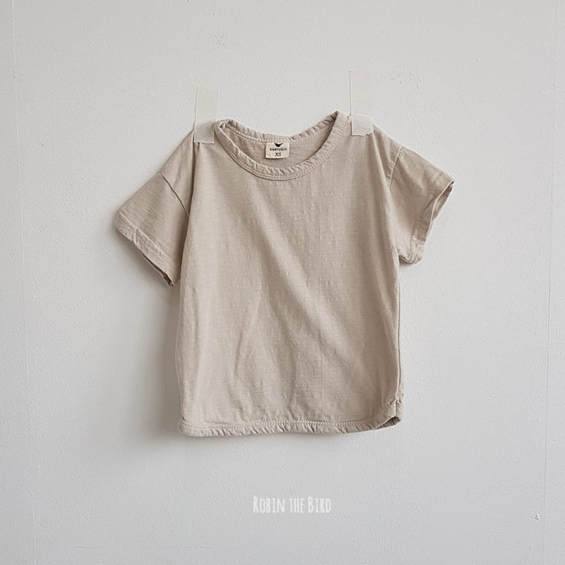 SAEROBIN - Korean Children Fashion - #Kfashion4kids - Short Sleeves Slub Tee - 3