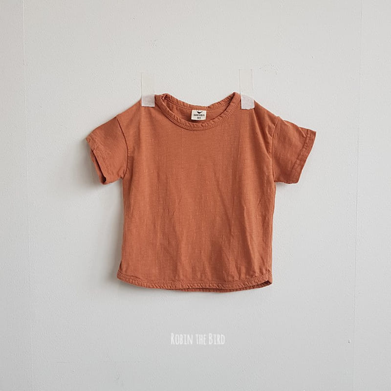 SAEROBIN - Korean Children Fashion - #Kfashion4kids - Short Sleeves Slub Tee - 5