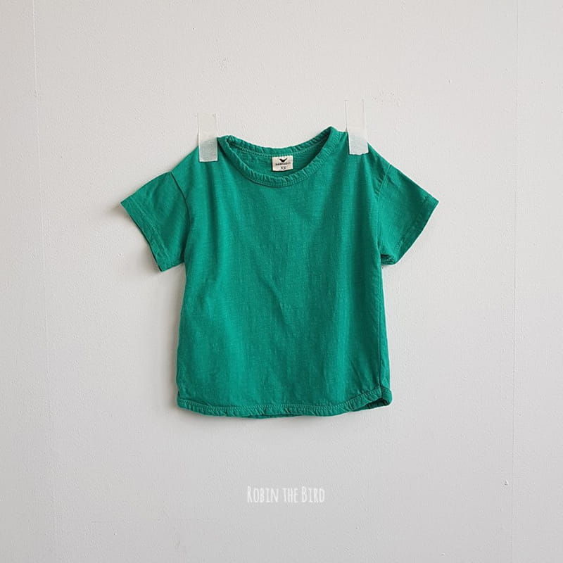 SAEROBIN - Korean Children Fashion - #Kfashion4kids - Short Sleeves Slub Tee - 6