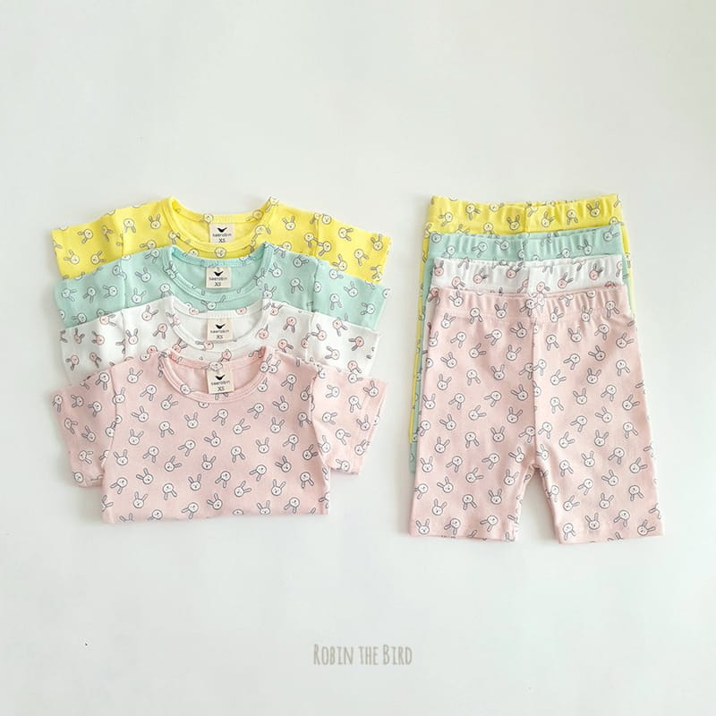 SAEROBIN - Korean Children Fashion - #Kfashion4kids - Rabbit Short Sleeves Easywear - 10