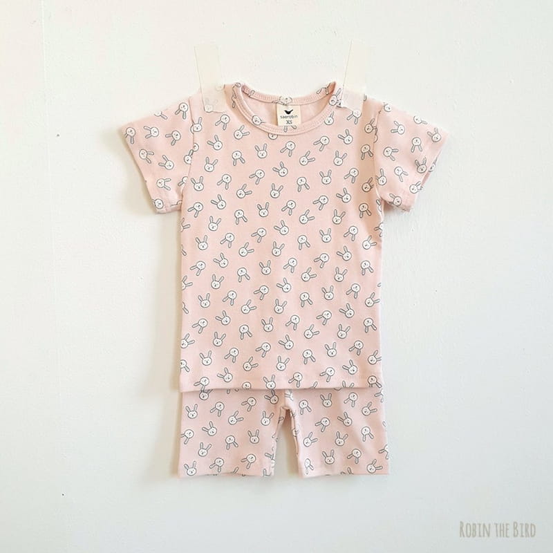 SAEROBIN - Korean Children Fashion - #Kfashion4kids - Rabbit Short Sleeves Easywear - 5