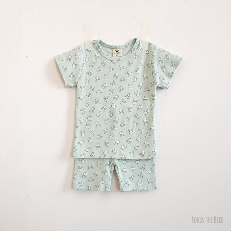 SAEROBIN - Korean Children Fashion - #Kfashion4kids - Rabbit Short Sleeves Easywear - 7