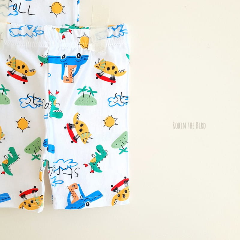 SAEROBIN - Korean Children Fashion - #Kfashion4kids - Jurassic Short Sleeves Easywear - 8