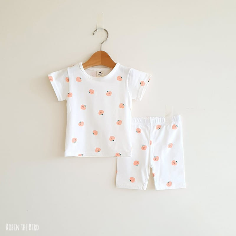 SAEROBIN - Korean Children Fashion - #Kfashion4kids - Peach Short Sleeves Easywear - 4