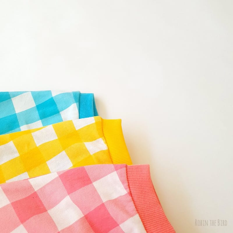 SAEROBIN - Korean Children Fashion - #Kfashion4kids - Bubble Gum Check Top Bottom Set - 11