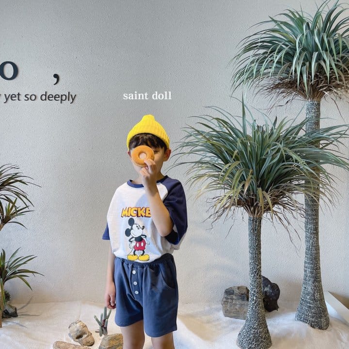 SAINT DOLL - Korean Children Fashion - #Kfashion4kids - Mickey Raglan Tee - 10