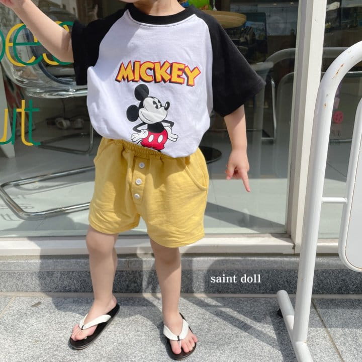 SAINT DOLL - Korean Children Fashion - #Kfashion4kids - Mickey Raglan Tee - 11