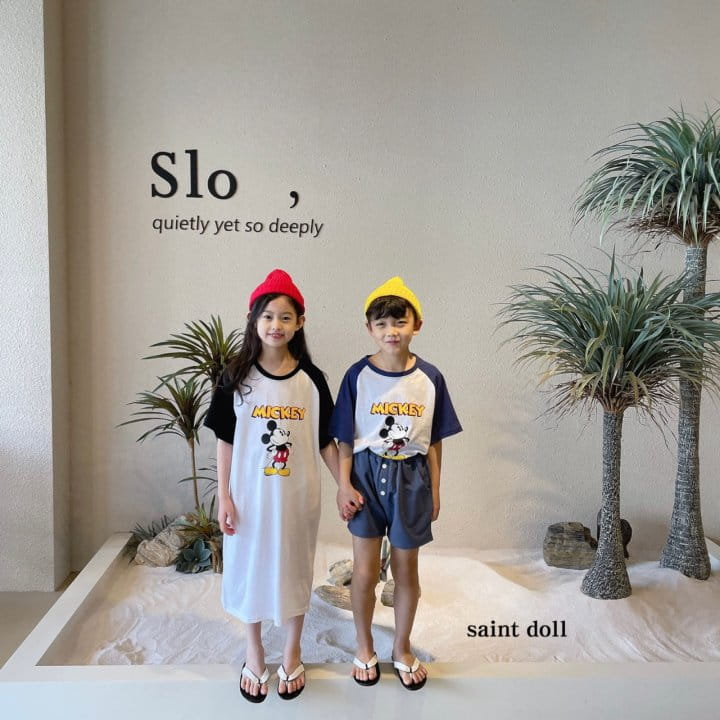 SAINT DOLL - Korean Children Fashion - #Kfashion4kids - Mickey Raglan Tee - 3