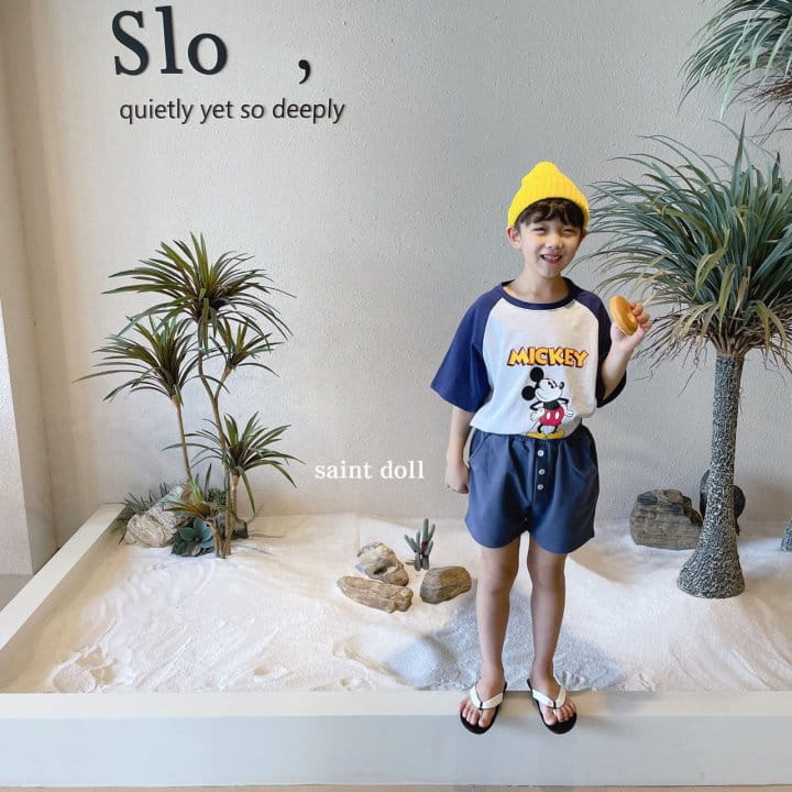 SAINT DOLL - Korean Children Fashion - #Kfashion4kids - Mickey Raglan Tee - 5