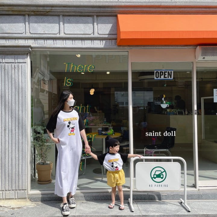 SAINT DOLL - Korean Children Fashion - #Kfashion4kids - Mickey Raglan Tee - 8