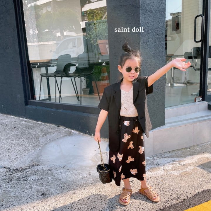 SAINT DOLL - Korean Children Fashion - #Kfashion4kids - Mom Bear Long Skirt - 12