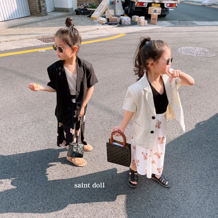 SAINT DOLL - Korean Children Fashion - #Kfashion4kids - Mom Bear Long Skirt - 7