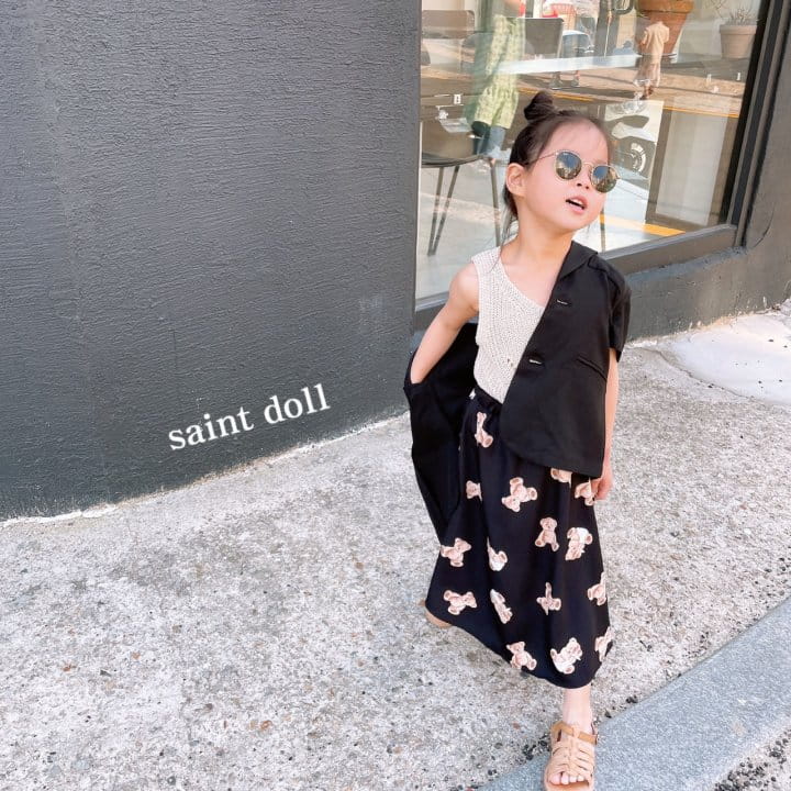 SAINT DOLL - Korean Children Fashion - #Kfashion4kids - Mom Bear Long Skirt - 8