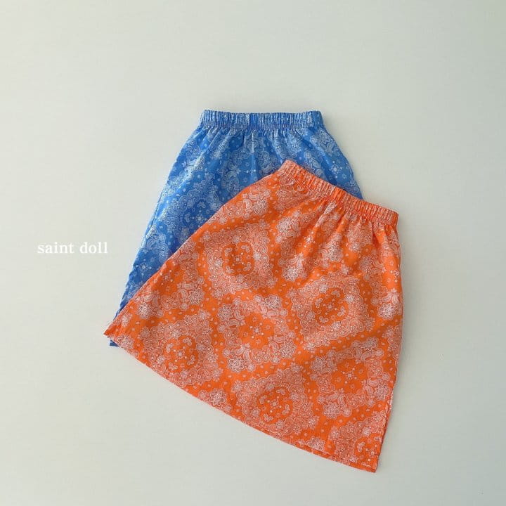 SAINT DOLL - Korean Children Fashion - #Kfashion4kids - Mom Paisley Skirt - 4