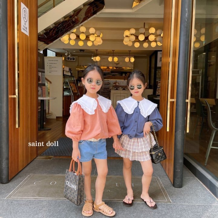 SAINT DOLL - Korean Children Fashion - #Kfashion4kids - Check Cancan Skirt - 5