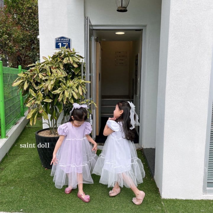SAINT DOLL - Korean Children Fashion - #Kfashion4kids - Wedding Sha One-piece - 10