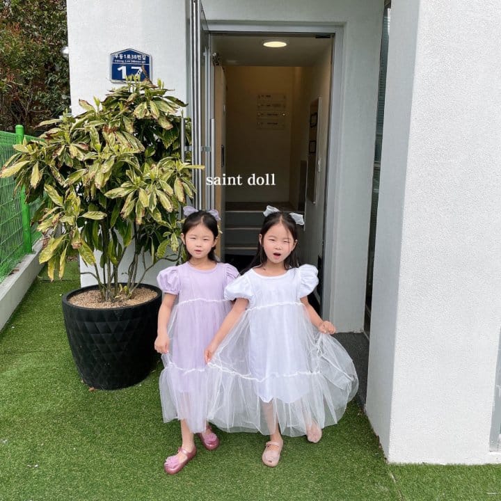 SAINT DOLL - Korean Children Fashion - #Kfashion4kids - Wedding Sha One-piece - 11