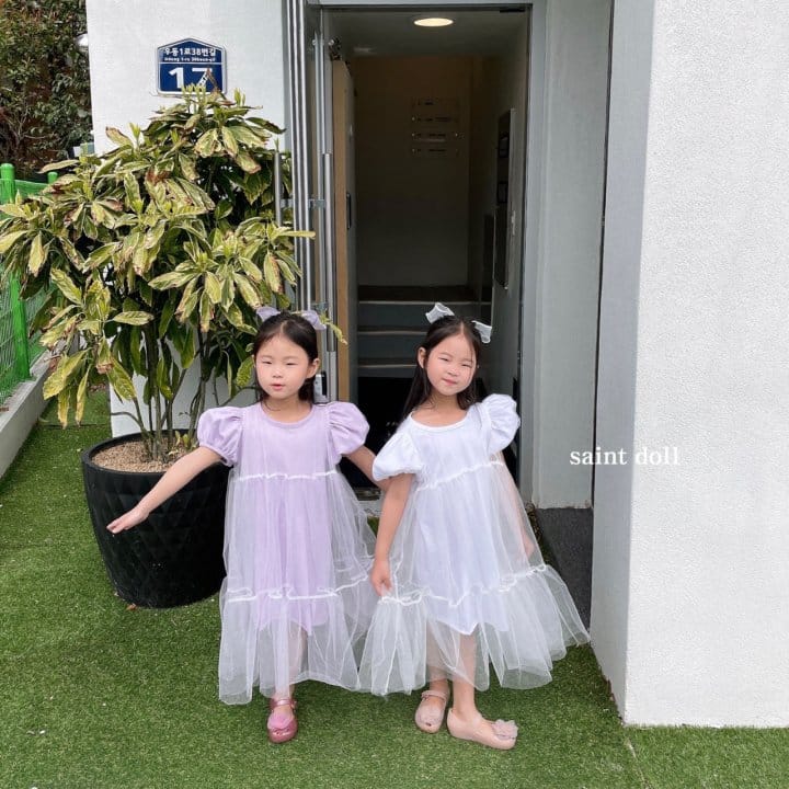 SAINT DOLL - Korean Children Fashion - #Kfashion4kids - Wedding Sha One-piece - 2