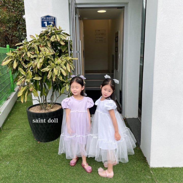 SAINT DOLL - Korean Children Fashion - #Kfashion4kids - Wedding Sha One-piece - 4