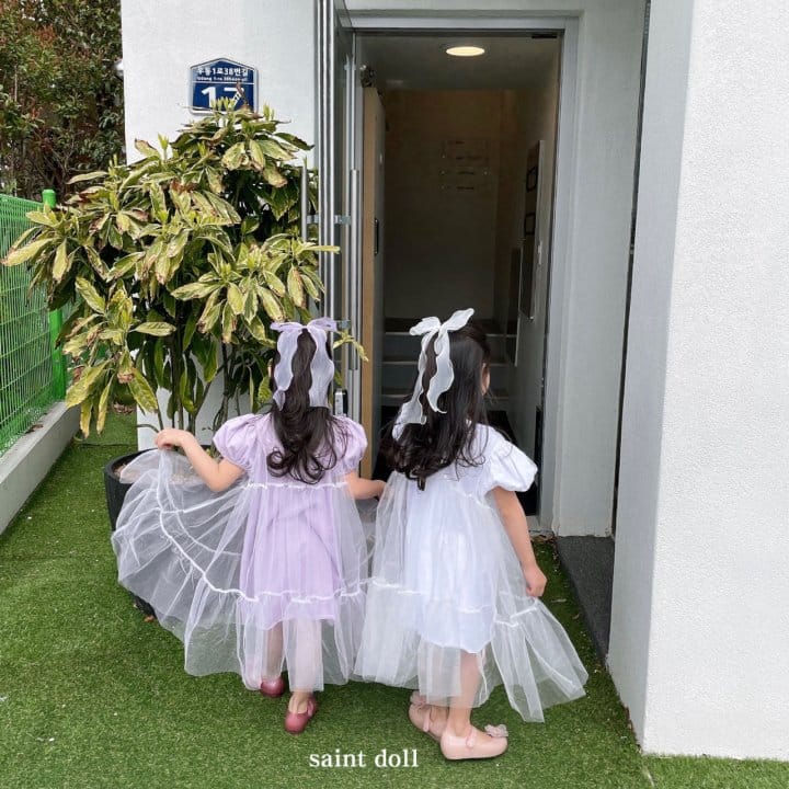 SAINT DOLL - Korean Children Fashion - #Kfashion4kids - Wedding Sha One-piece - 9