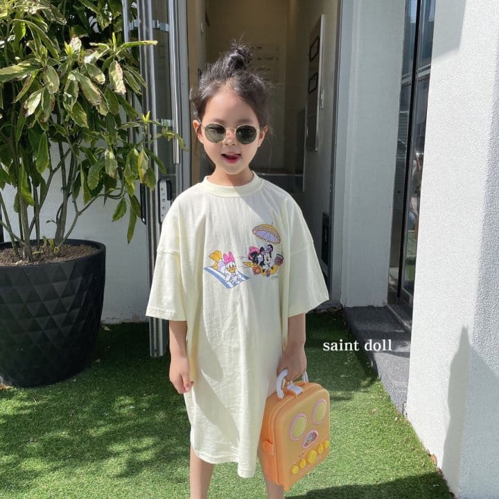 SAINT DOLL - Korean Children Fashion - #Kfashion4kids - Beach Disney One-piece - 8