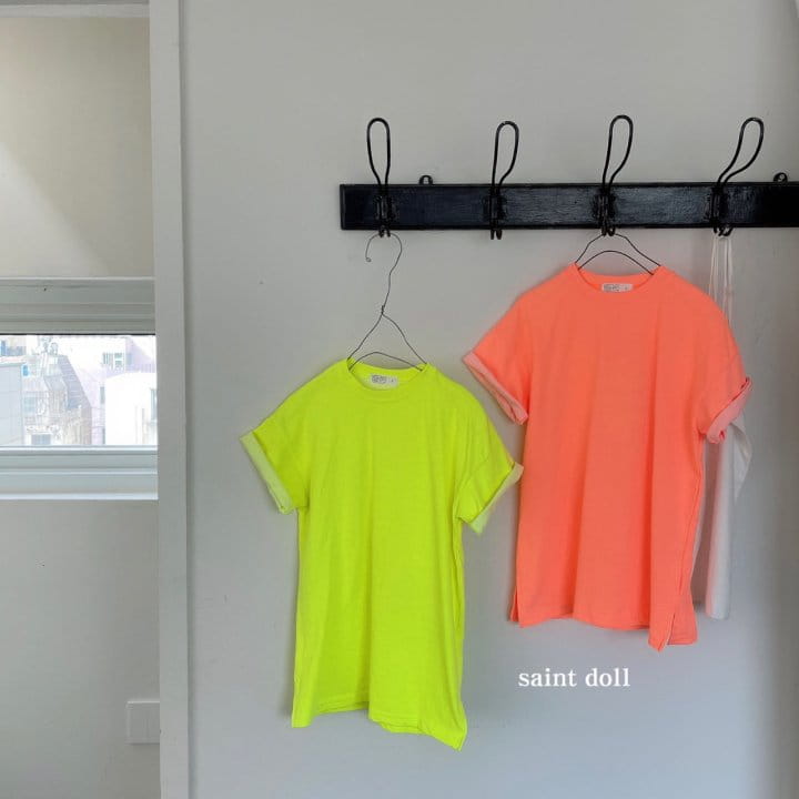 SAINT DOLL - Korean Children Fashion - #Kfashion4kids - Neon One-piece - 10
