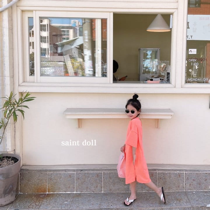 SAINT DOLL - Korean Children Fashion - #Kfashion4kids - Neon One-piece - 6