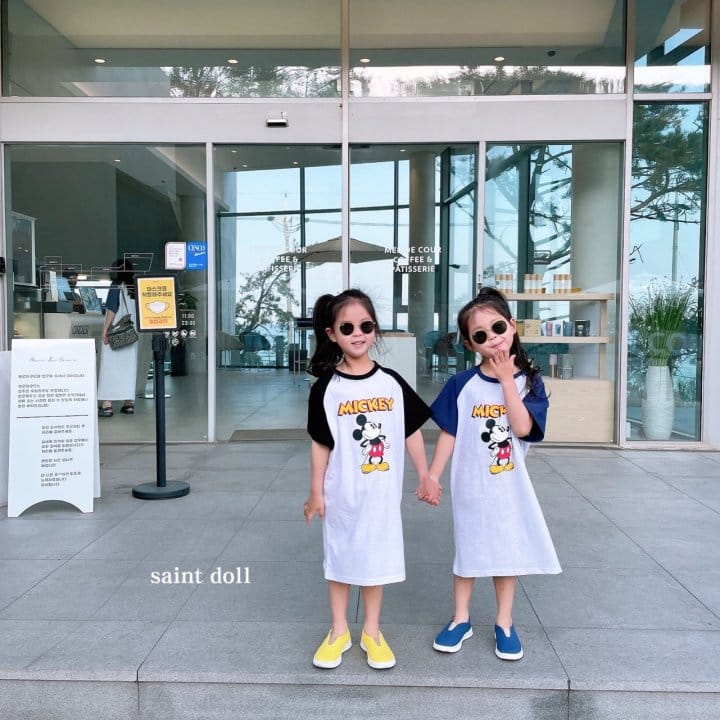 SAINT DOLL - Korean Children Fashion - #Kfashion4kids - Mickey Color One-piece
