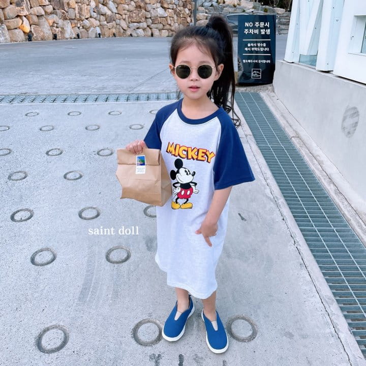 SAINT DOLL - Korean Children Fashion - #Kfashion4kids - Mickey Color One-piece - 12