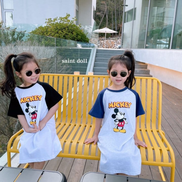 SAINT DOLL - Korean Children Fashion - #Kfashion4kids - Mickey Color One-piece - 2