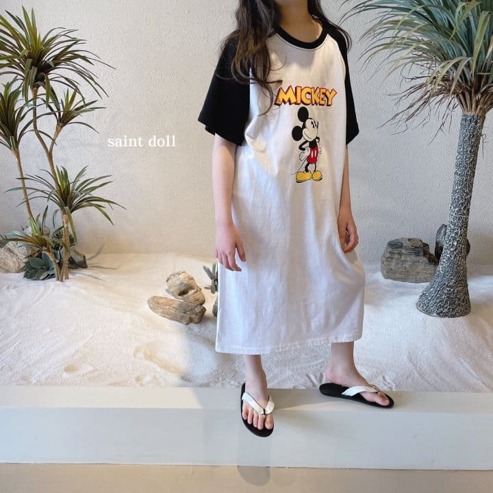 SAINT DOLL - Korean Children Fashion - #Kfashion4kids - Mickey Color One-piece - 9