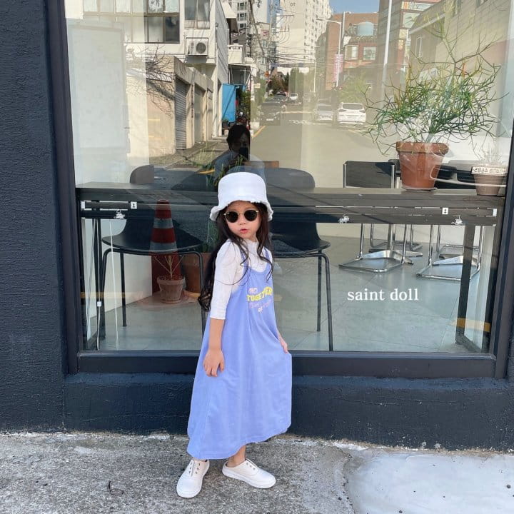 SAINT DOLL - Korean Children Fashion - #Kfashion4kids - Together Sleeveless One-piece - 6