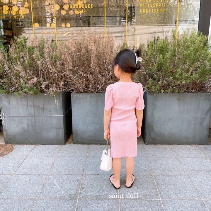 SAINT DOLL - Korean Children Fashion - #Kfashion4kids - Pleats One-piece
