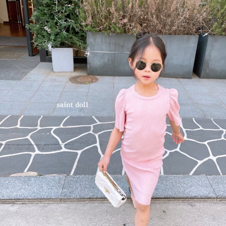 SAINT DOLL - Korean Children Fashion - #Kfashion4kids - Pleats One-piece - 6