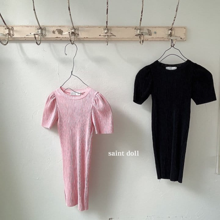 SAINT DOLL - Korean Children Fashion - #Kfashion4kids - Pleats One-piece - 7