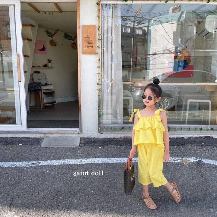 SAINT DOLL - Korean Children Fashion - #Kfashion4kids - Cancan Top Bottom Set - 9