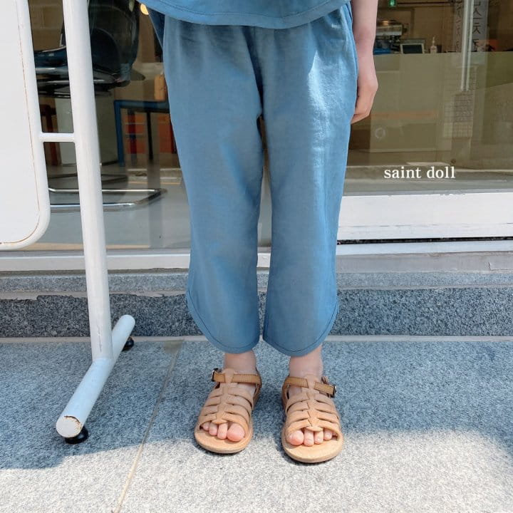 SAINT DOLL - Korean Children Fashion - #Kfashion4kids - Bang Bang Sleeveless Bottom Set - 2