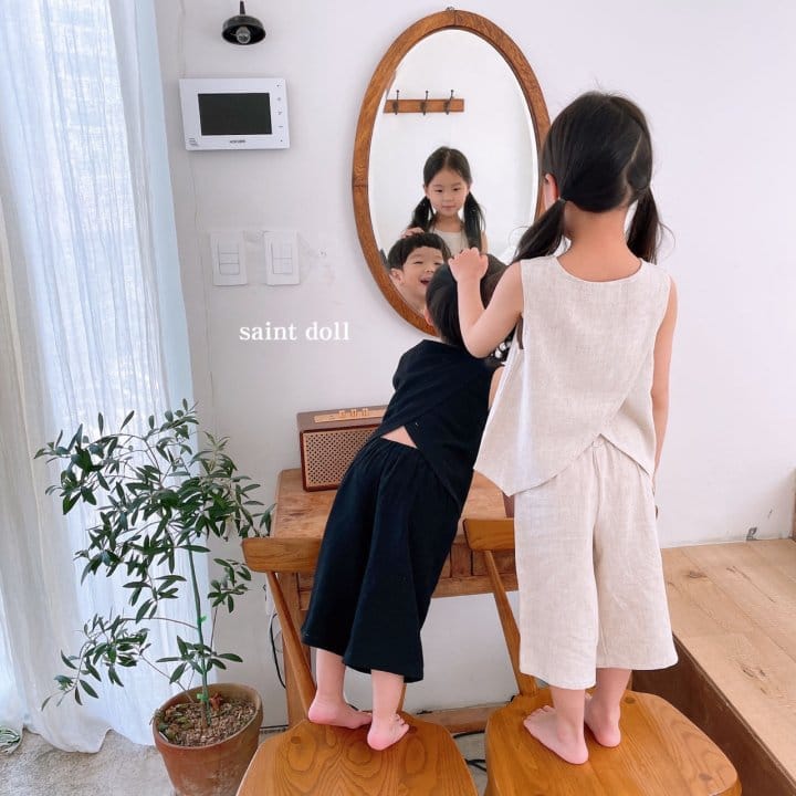 SAINT DOLL - Korean Children Fashion - #Kfashion4kids - Wing Top Bottom Set - 12