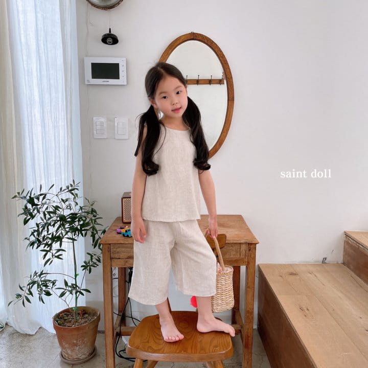 SAINT DOLL - Korean Children Fashion - #Kfashion4kids - Wing Top Bottom Set - 4