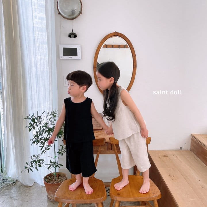SAINT DOLL - Korean Children Fashion - #Kfashion4kids - Wing Top Bottom Set - 8