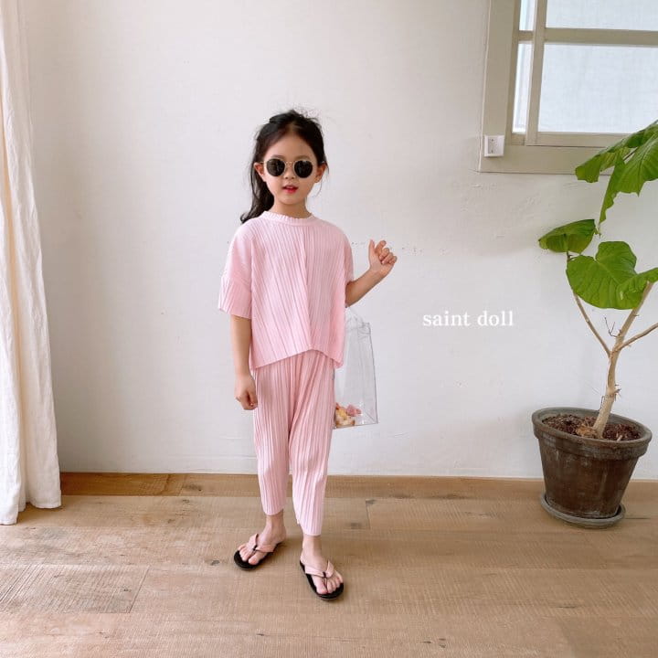 SAINT DOLL - Korean Children Fashion - #Kfashion4kids - Wrinkle Tee - 3