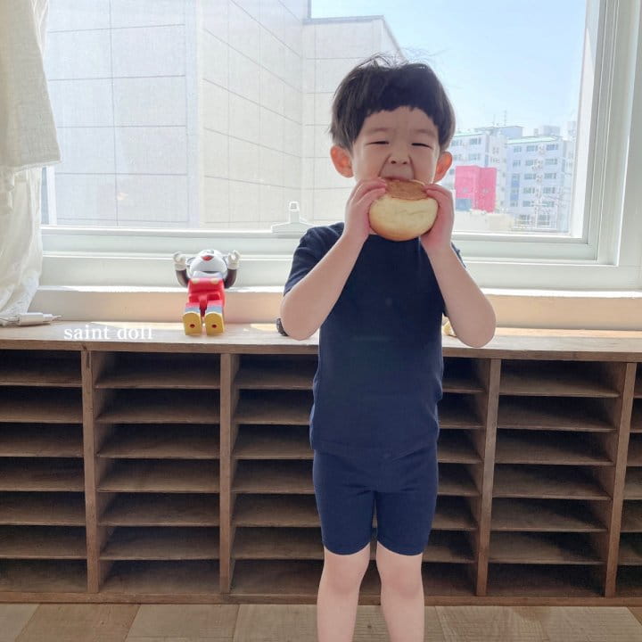 SAINT DOLL - Korean Children Fashion - #Kfashion4kids - Cheese Top Bottom Set - 10