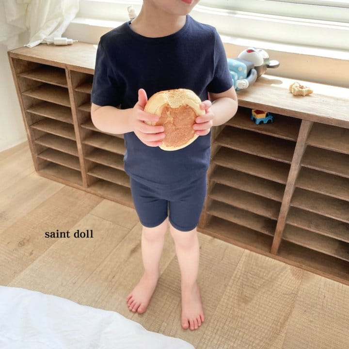 SAINT DOLL - Korean Children Fashion - #Kfashion4kids - Cheese Top Bottom Set - 12