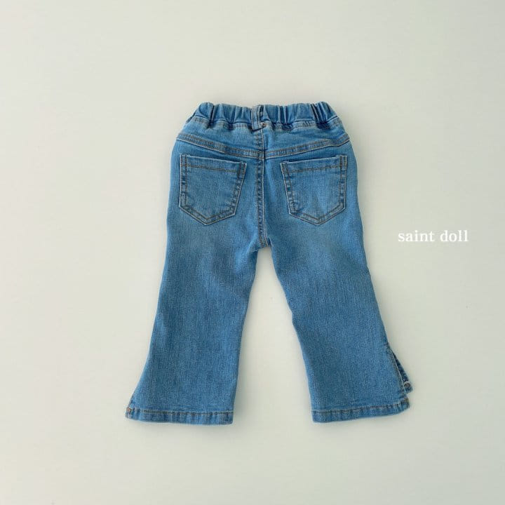 SAINT DOLL - Korean Children Fashion - #Kfashion4kids - Denim Bootscut Pants - 10