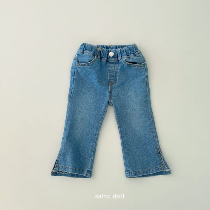 SAINT DOLL - Korean Children Fashion - #Kfashion4kids - Denim Bootscut Pants - 3