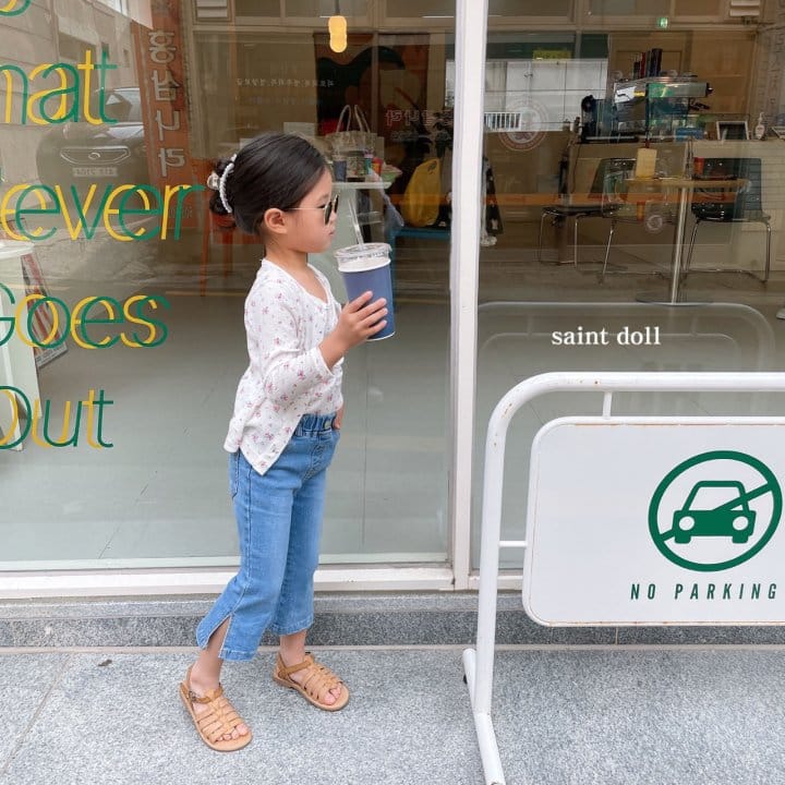 SAINT DOLL - Korean Children Fashion - #Kfashion4kids - Denim Bootscut Pants - 5