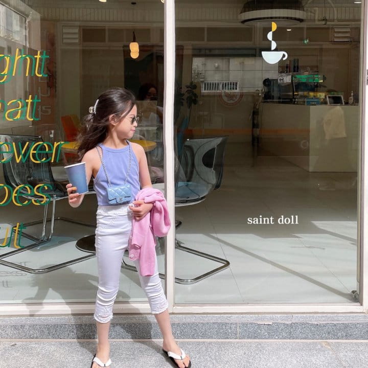 SAINT DOLL - Korean Children Fashion - #Kfashion4kids - Capri Vintage Skinny Jeans - 12
