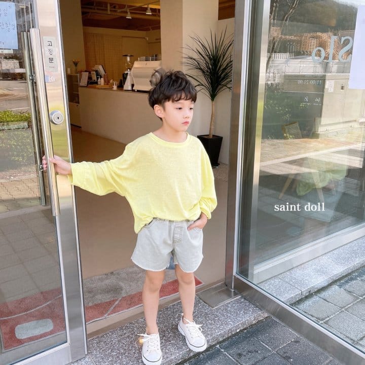 SAINT DOLL - Korean Children Fashion - #Kfashion4kids - Pigment Twill Shorts
