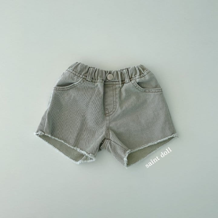 SAINT DOLL - Korean Children Fashion - #Kfashion4kids - Pigment Twill Shorts - 12