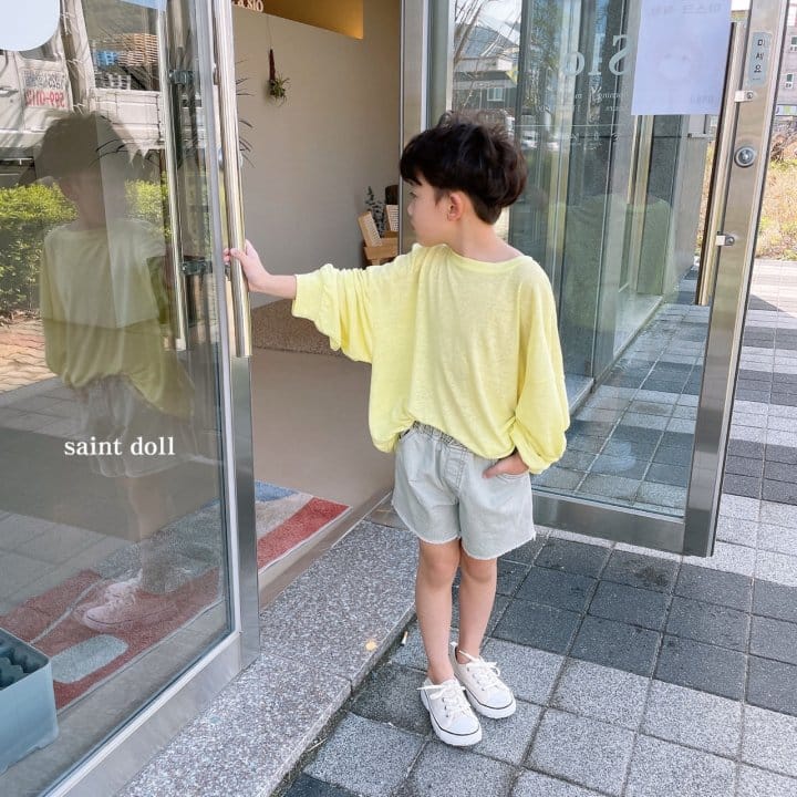 SAINT DOLL - Korean Children Fashion - #Kfashion4kids - Pigment Twill Shorts - 2